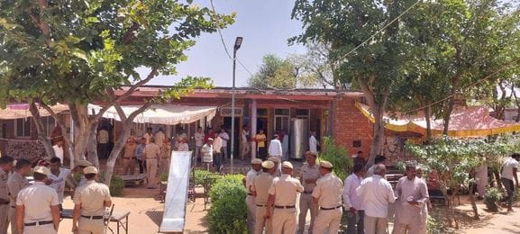 After vacating Shantikunj Ashram, the keys were handed over to the Panchayat