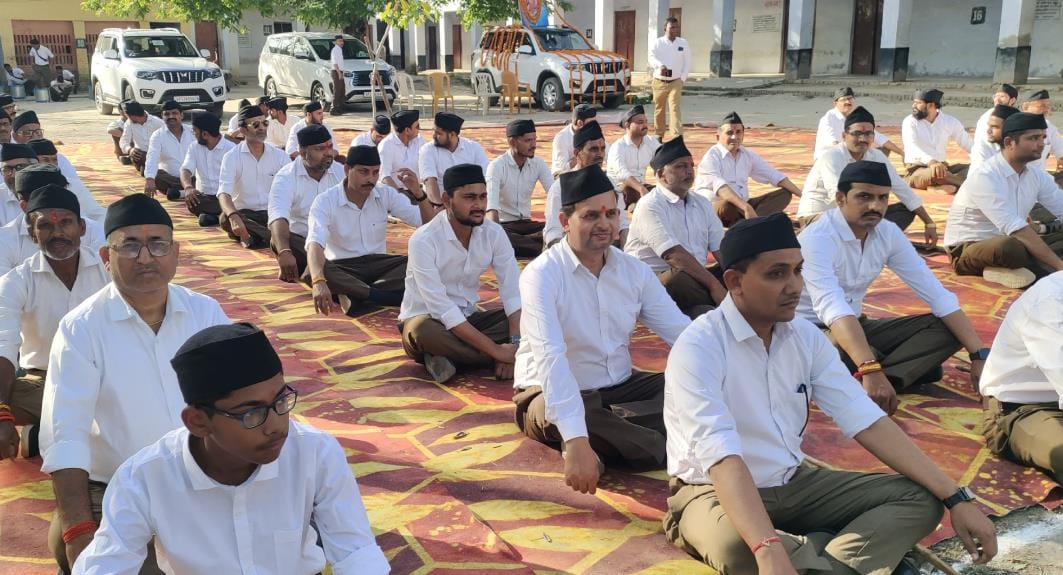 Volunteers conducted a walkthrough