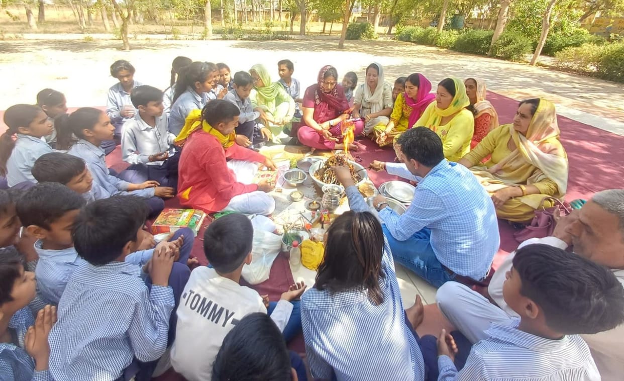 New academic session inaugurated with havan