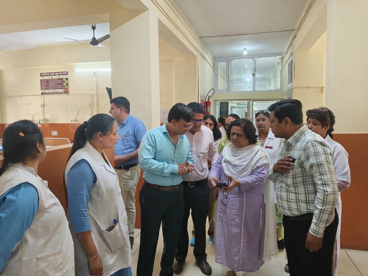 CMO who came to investigate said- how can a 100 bed hospital be run in a 50 bed building