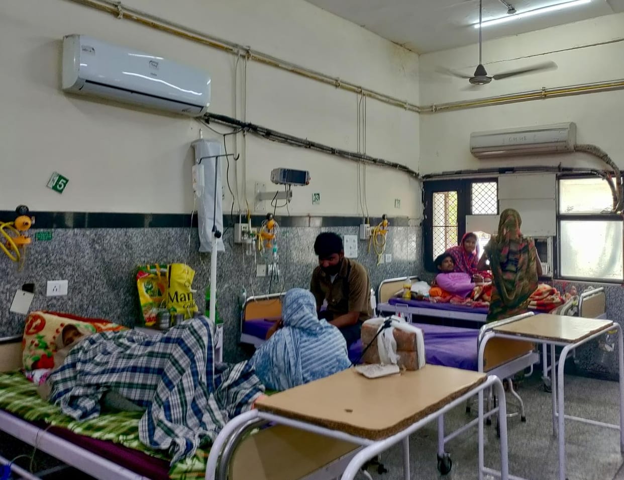 Faulty ACs not repaired in Civil Hospital