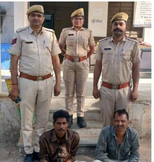 Sirohi News: Diesel theft exposed on highway, two vicious accused who committed 8 crimes in 6 months arrested