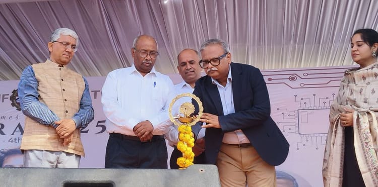 Meraki 2025 Tech Fest Inaugurated At Triple It Una - Una News - Una News:ट्रिपल आईटी ऊना में मेराकी 2025 टेक फेस्ट का आगाज