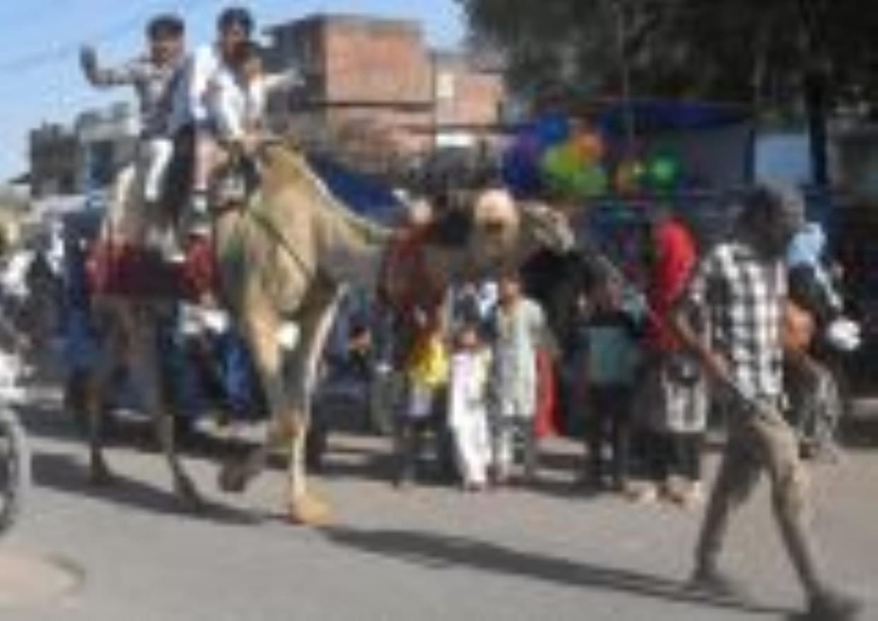 Lots of shopping done at Turr fair, Parr fair in Iftikharabad today