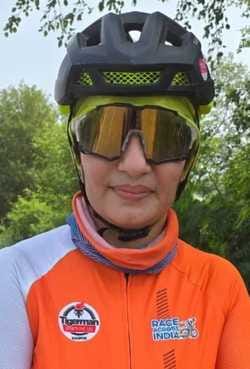 Cyclist Sweety Malik is raising awareness against drug addiction in society
