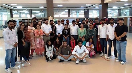 CRSU students made an educational visit to MDU