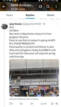 Complaints being posted on social media were found to be false