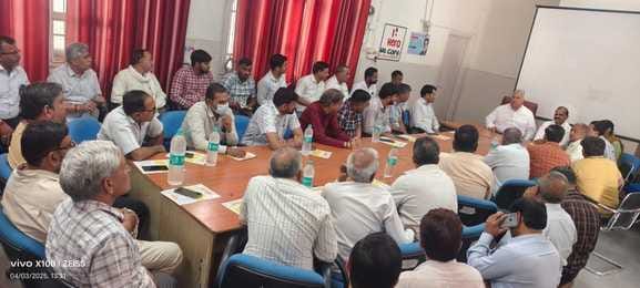 Civil surgeon held a meeting with chemist association