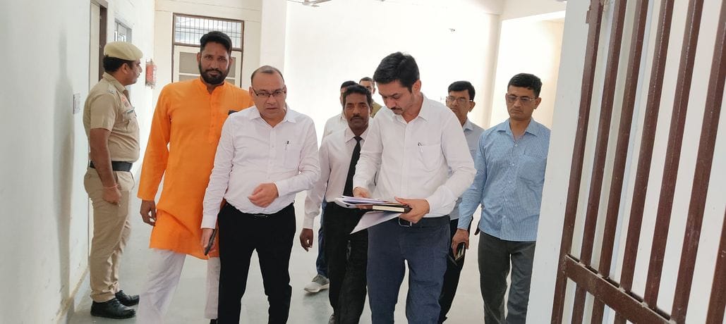 DC inspected the EVM warehouse