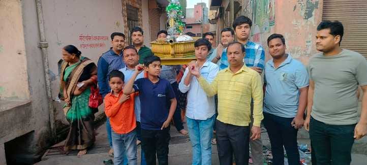 Palki Yatra taken out on the occasion of salvation welfare of Lord Ajitnath