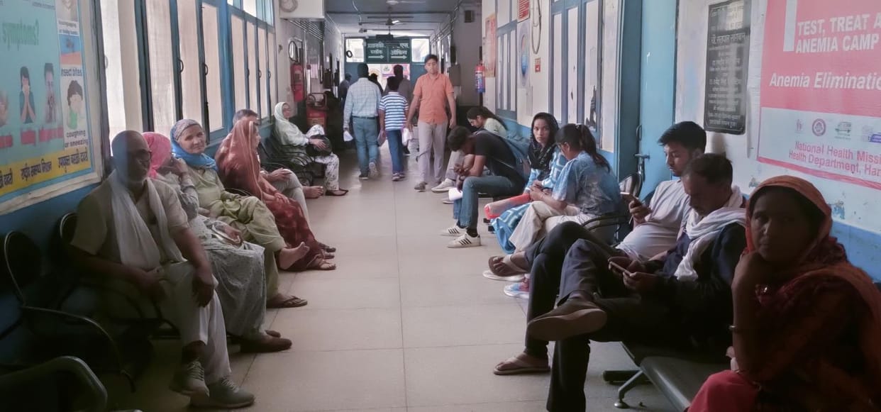 Skin disease OPD increased during harvesting season, there is no specialist in civil hospital