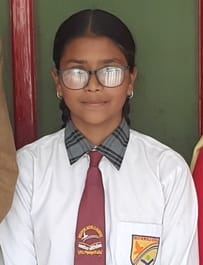Anuradha got selected for Jawahar Navodaya