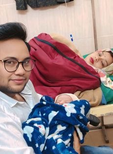 Sharad Singh, who changed his gender, became a father... his wife gave birth to a son