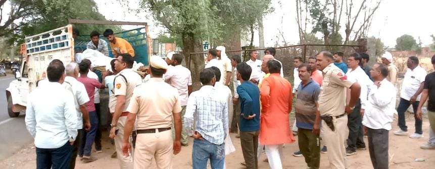 After postmortem by a board of doctors at Rohtak PGI, Ashok's last rites were performed in Loharu