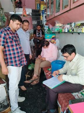 FDA filled seven samples of food items with CM flying squad