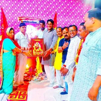 On Navratri, chants of Mata Rani reverberated in the village of Patikara