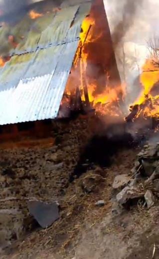 Fire in Home