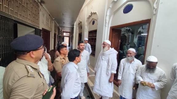 Friday prayers were held peacefully amid the Waqf Bill