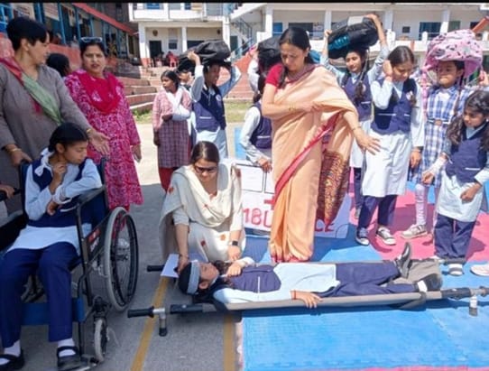 Disaster awareness day celebrated in Palampur and Dadh