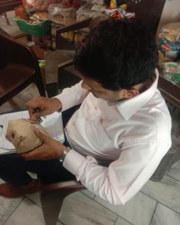 Food safety officers raided 2 shops in Tosham