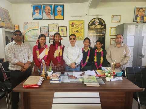 four students got national scholarship