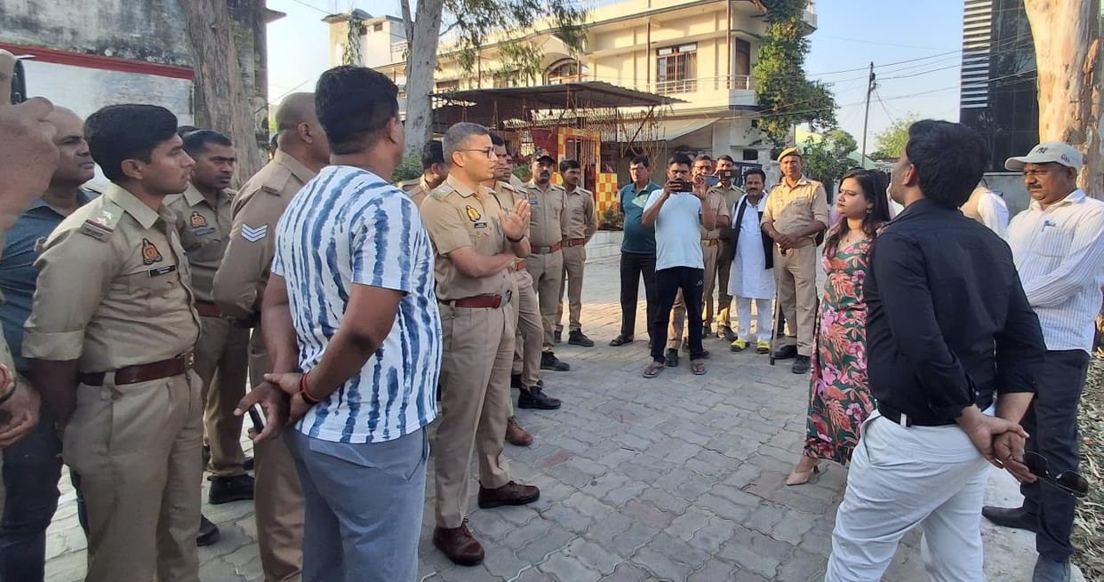 Police stopped the commissioner's team from measuring