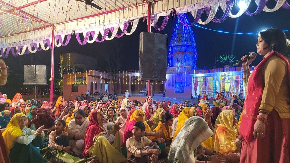 Fair today in Bhura Bhavani Mata temple complex located in village Sisoth