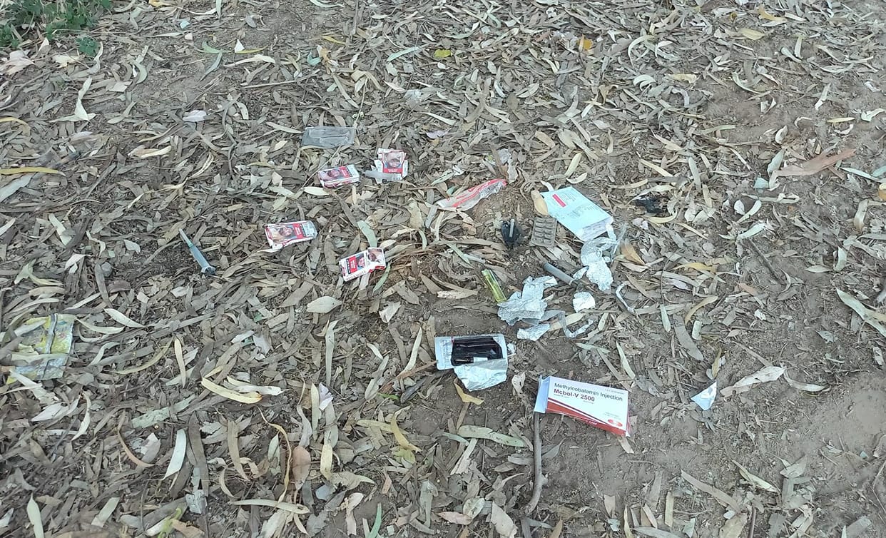 Bushes are swallowing red...officers are limited to correspondence and appeals