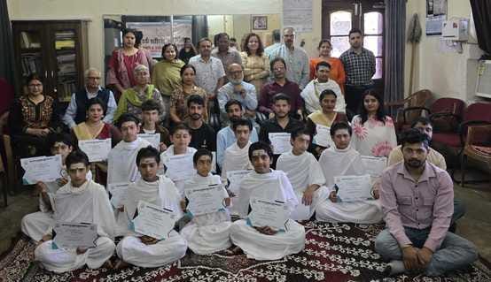 The students' presentations showed the magic of melody, rhythm and beat