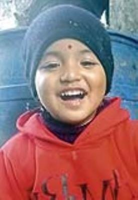 A three-year-old child died by drowning in the Saryu river