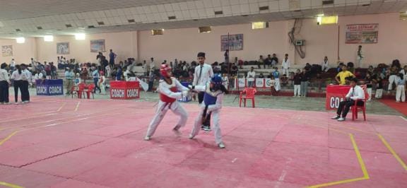 300 players from 18 districts participated in the trials of India Taekwondo Federation Cup
