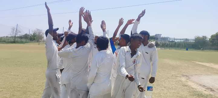 Holy Child's team won the cricket match by six wickets