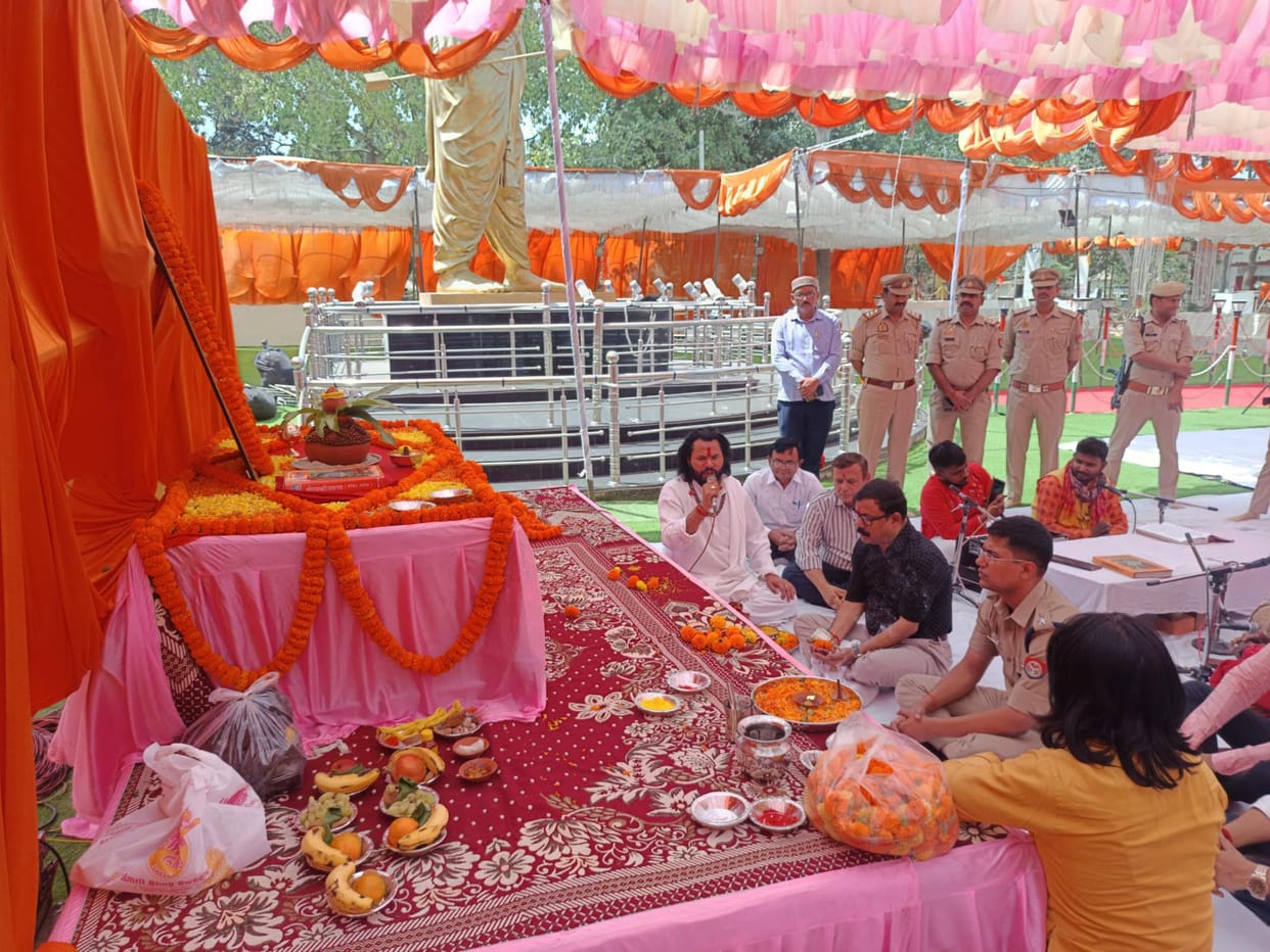 Ram Navami will be celebrated today, continuous Ramayana recitation has begun