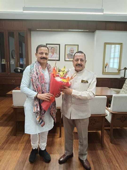 MLA Meet with Union Minister