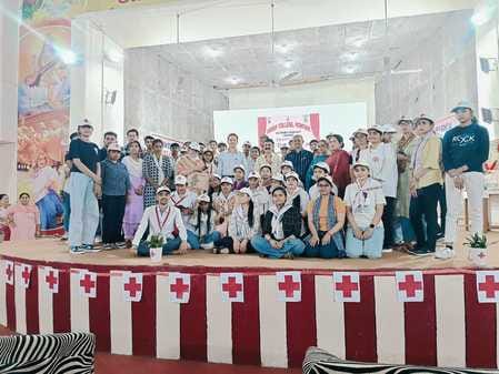 Students were given information on disaster management