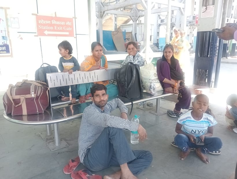 Seven passenger trains were cancelled, some ran late