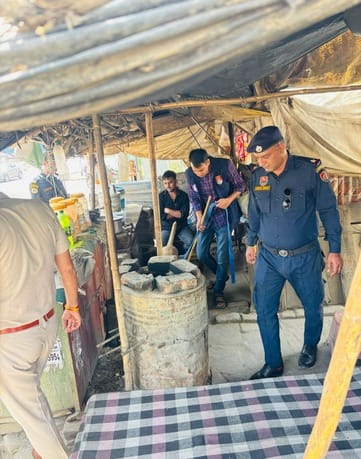 Police conducted search operation in Kasaula