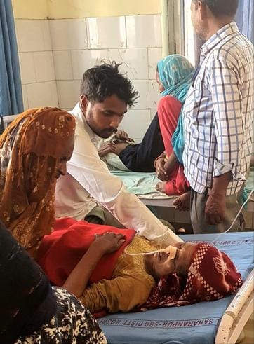 Couple swallowed poisonous substance at home, condition critical