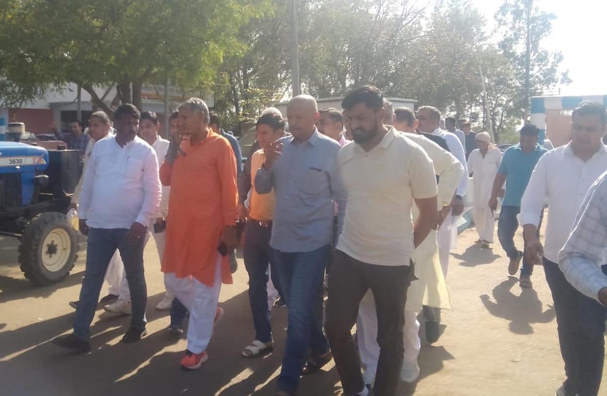 sansad inspected mandi