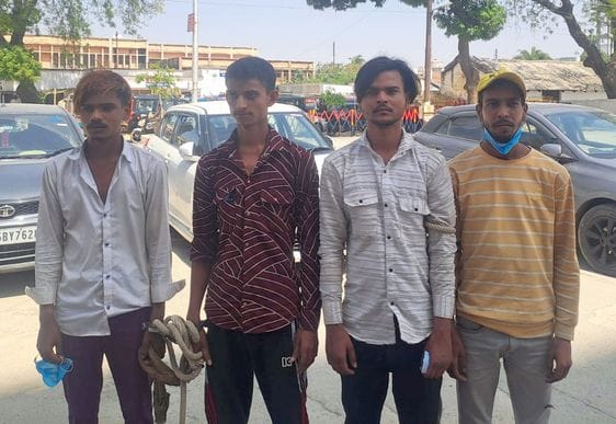 Four inter-district vehicle thieves nabbed, four bikes recovered