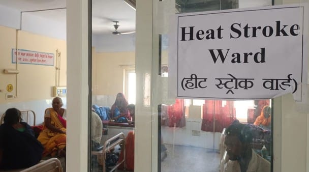 A 12-bed heat stroke ward has been set up in the Government Medical College