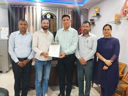 MoU signed between Daulatpur Chowk College and Quantum Crafted Studio