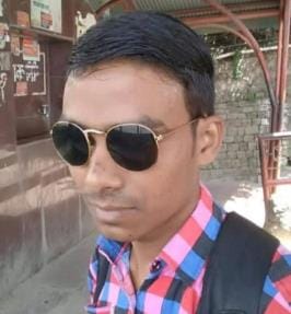 On the thirteenth day of his wife's death, he committed suicide by hanging himself with a sari