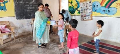 The books which were to be distributed during the admission festival have not yet reached  schools