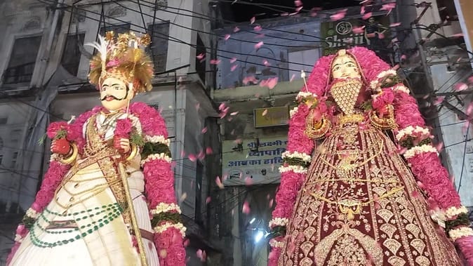 Ajmer News: Crowd of city gathered to see Rathore Baba's royal procession, the tradition is 300 years old