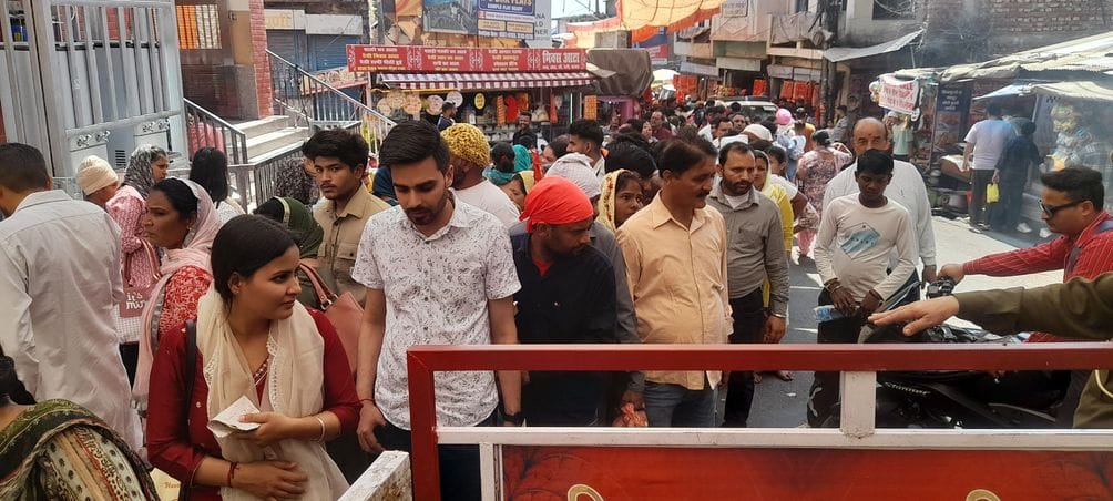On Ram Navami, 25 thousand devotees paid obeisance at Mata Chintapurni temple