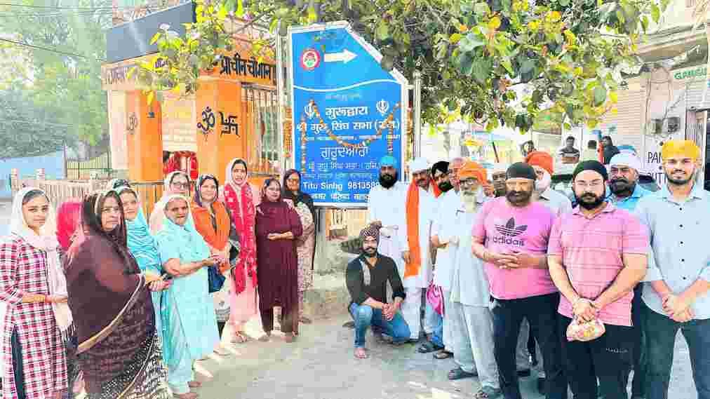 Sign boards installed at Gurudwara in Jatwada and two other places