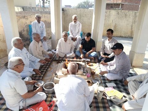 Shanti Yagna was performed as per Vedic rituals