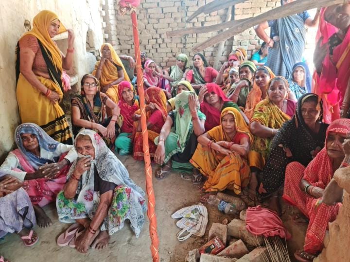 An old woman living in her maternal home was killed by crushing her with a brick, one in custody