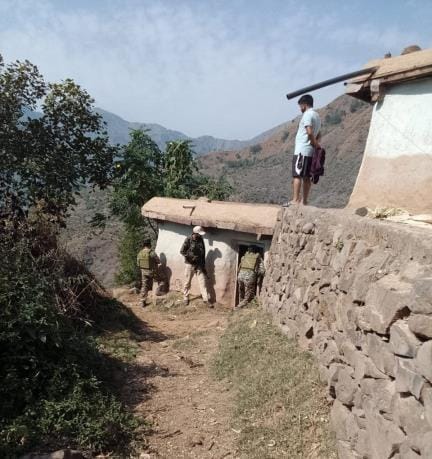 Security forces searched Batodi, Najot and Darbar areas